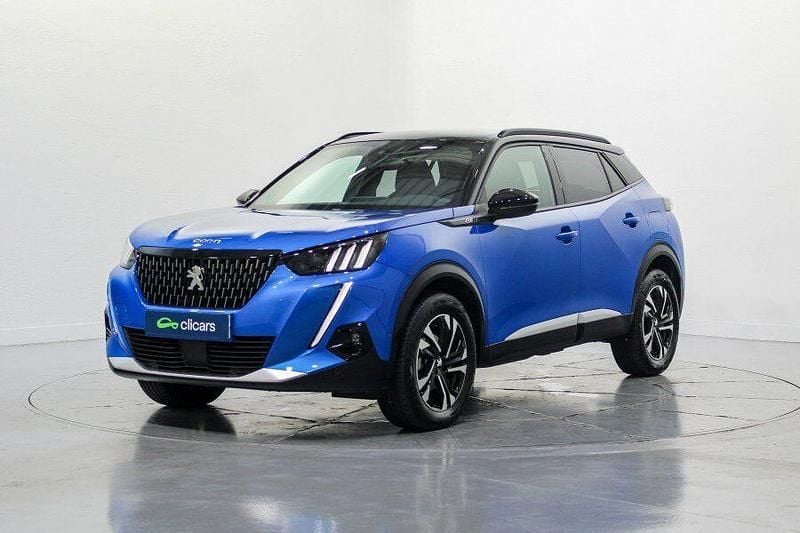 Azul Usado 2022 Peugeot 2008 GT SUV | 20.490 € (Precio justo) - Imagen 1/4