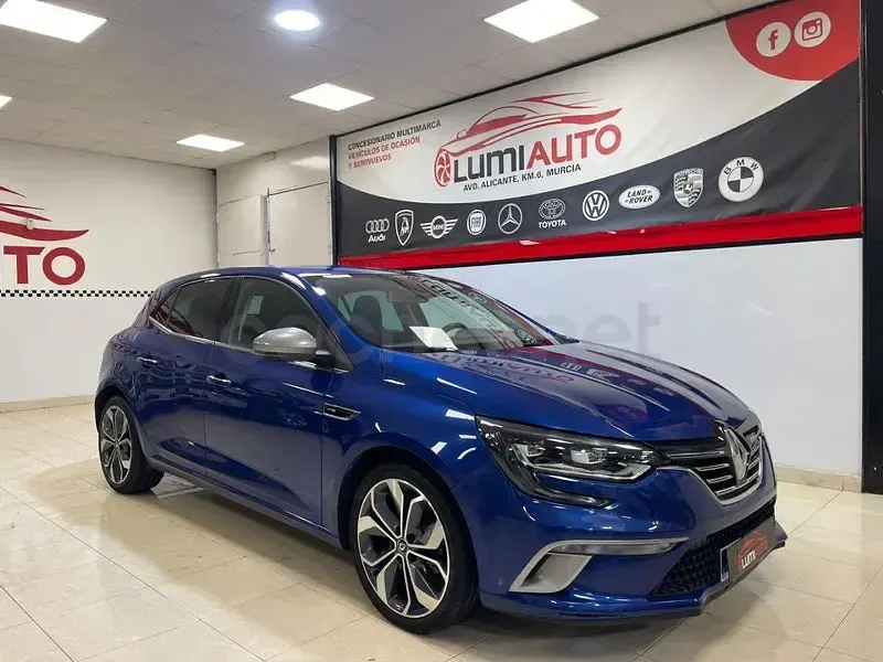 Usado Renault Mégane GT Line GT-Line 140 CV (102 kW) 2019 Azul Berlina
