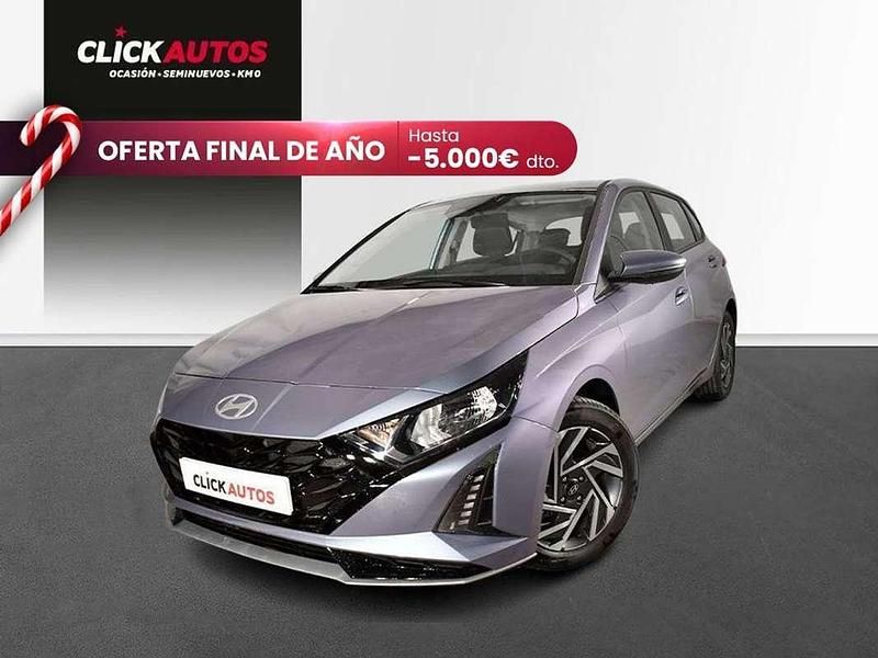 Azul Usado 2024 Hyundai i20 Utilitario | 14.800 € (Buen precio) - Imagen 1/4