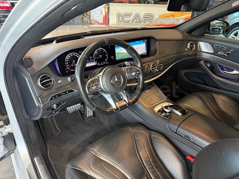 Usado Mercedes S350 286 CV (210 kW) 2019 Gris / plata Berlina