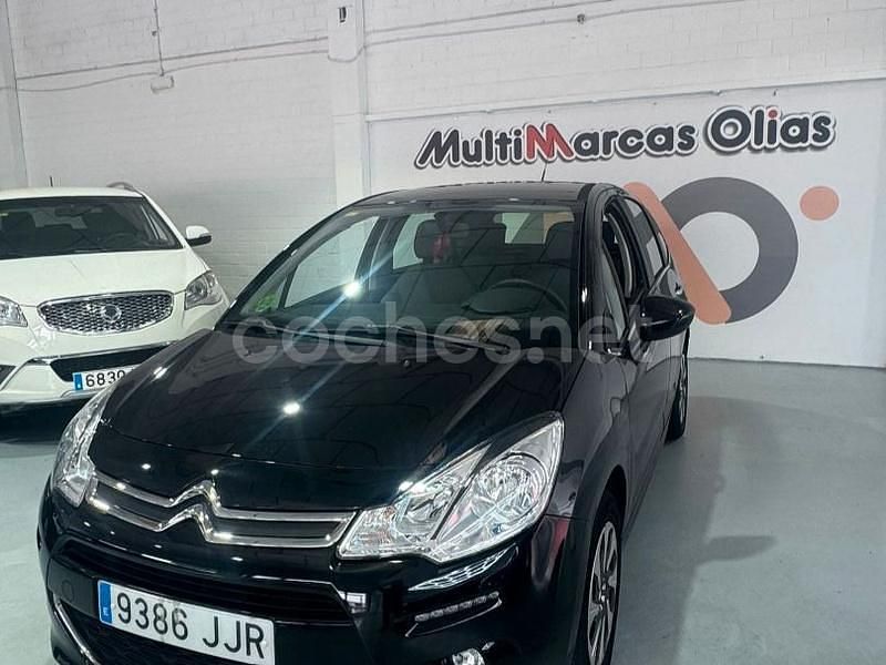 Negro Usado 2015 Citroën C3 PureTech Berlina | 6999 € (Precio justo) - Imagen 1/4