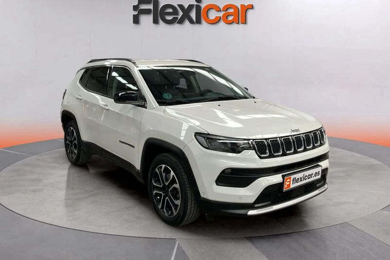 Blanco Usado 2022 Jeep Compass Longitude SUV | 21.190 € (Precio justo) - Imagen 1/4