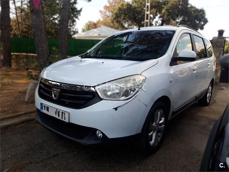 Usado Dacia Lodgy Ambiance 107 CV (78 kW) 2014 Blanco Monovolumen