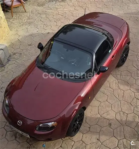 Usado Mazda MX5 Sportive 160 CV (117 kW) 2006 Granate Descapotable