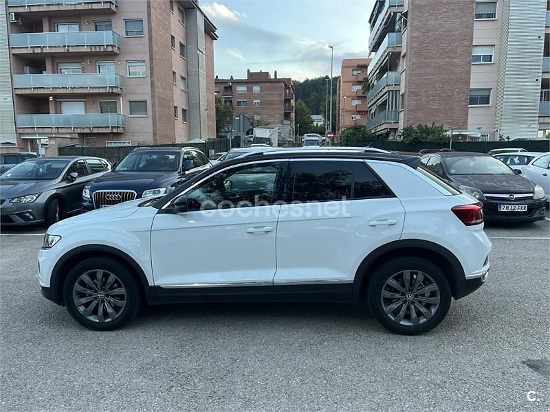 Usado VW T-Roc Sportline 150 CV (110 kW) 2021 Blanco SUV