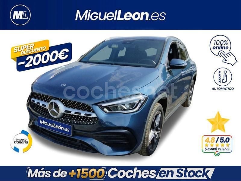 Azul Usado 2024 Mercedes GLA250 SUV | 39.985 € (Buen precio) - Imagen 1/3