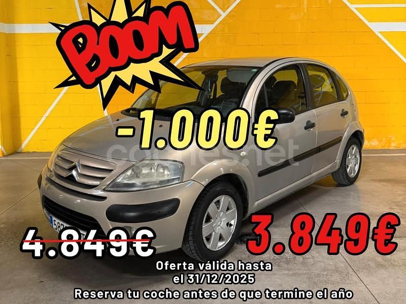 Beige Usado 2007 Citroën C3 Berlina | 3849 € (Precio justo) - Imagen 1/4
