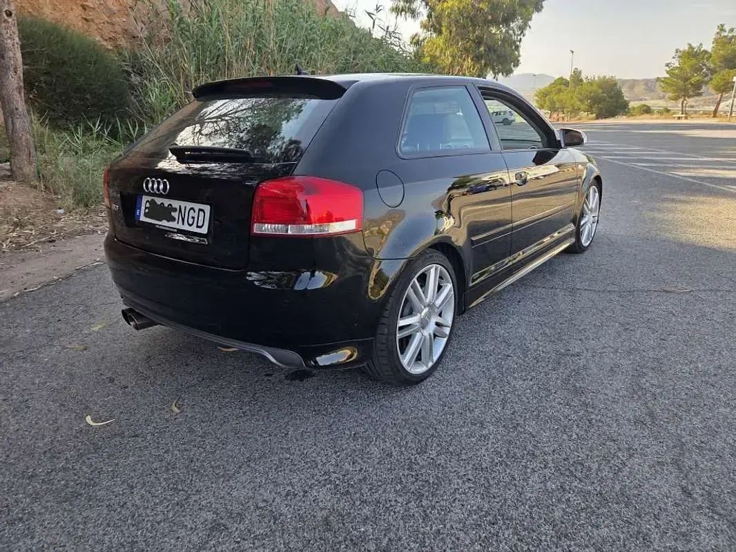 Usado Audi S3 265 CV (194 kW) 2007 Negro Utilitario