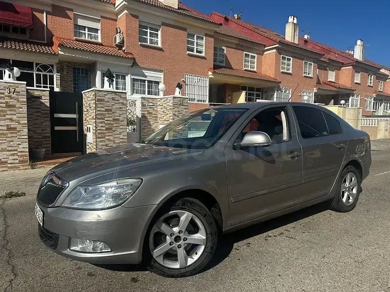 Usado Skoda Octavia GreenLine 105 CV (77 kW) 2010 Marrón Berlina
