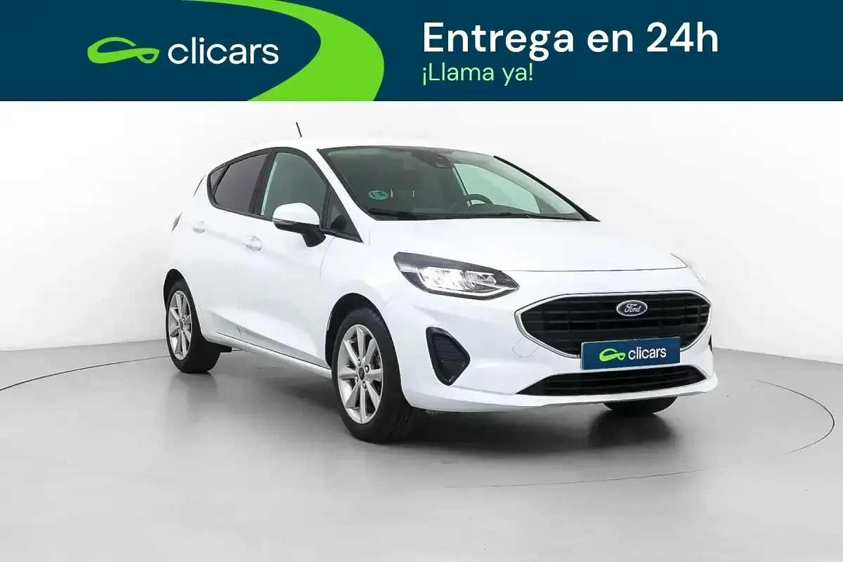 Usado Ford Fiesta Trend 75 CV (55 kW) 2022 Blanco Utilitario