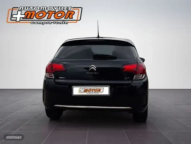 Usado Citroën C4 Live 120 CV (88 kW) 2017 Negro Berlina
