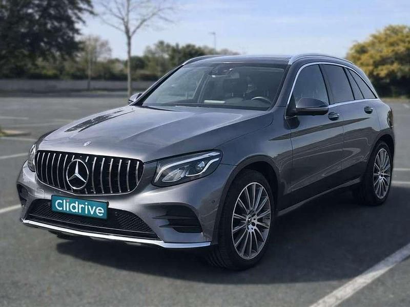 Usado Mercedes GLC220 170 CV (125 kW) 2017 Gris SUV