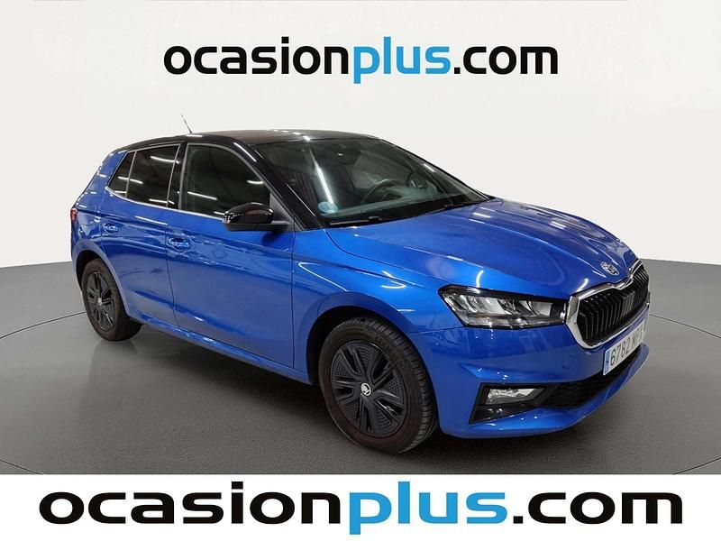 Usado Skoda Fabia 116 HP (85 kW) 2024 Azul Citadino