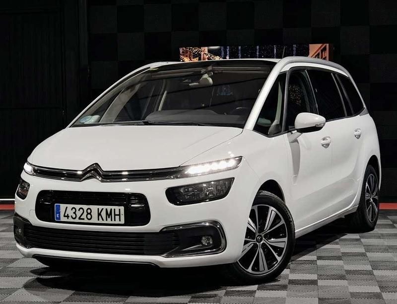 Blanco Usado 2018 Citroën Grand C4 Picasso Feel Monovolumen | 9900 € (Buen precio) - Imagen 1/4
