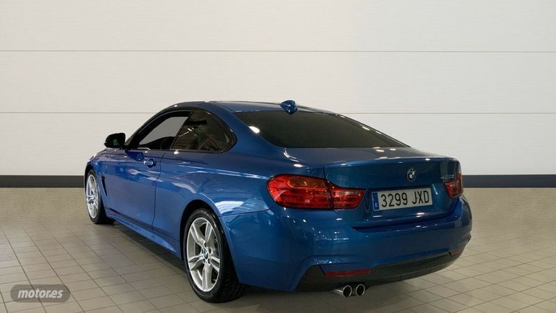 Usado BMW 420 190 CV (139 kW) 2017 Azul Coupe