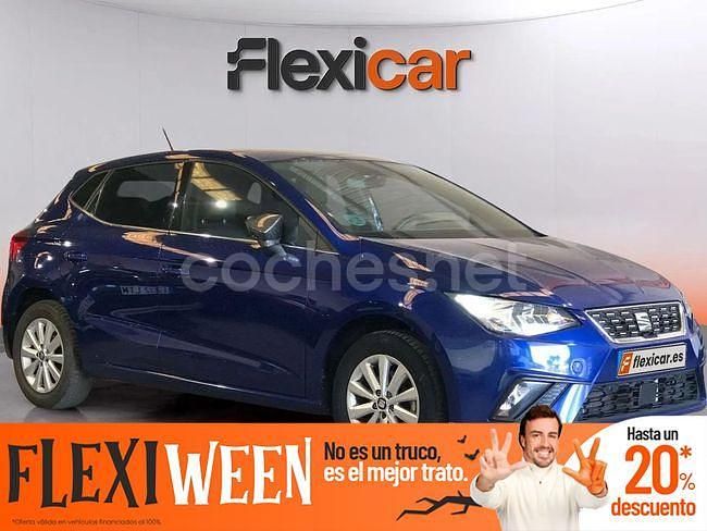 Azul Usado 2021 Seat Ibiza XCELLENCE Berlina | 12.990 € (Buen precio) - Imagen 1/4