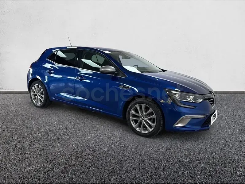 Usado Renault Mégane GT Line GT-Line 130 CV (95 kW) 2018 Azul Berlina
