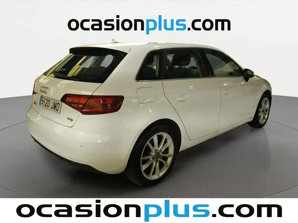 Usado Audi A3 Advanced Plus 125 CV (91 kW) 2016 Blanco Berlina
