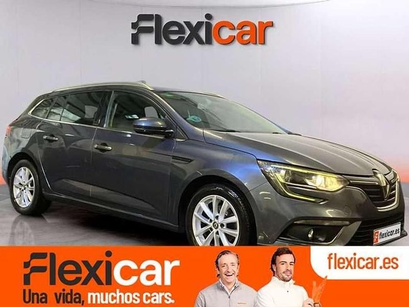 Azul Usado 2017 Renault Mégane GrandTour LIMITED Familiar | 8890 € (Precio justo) - Imagen 1/4
