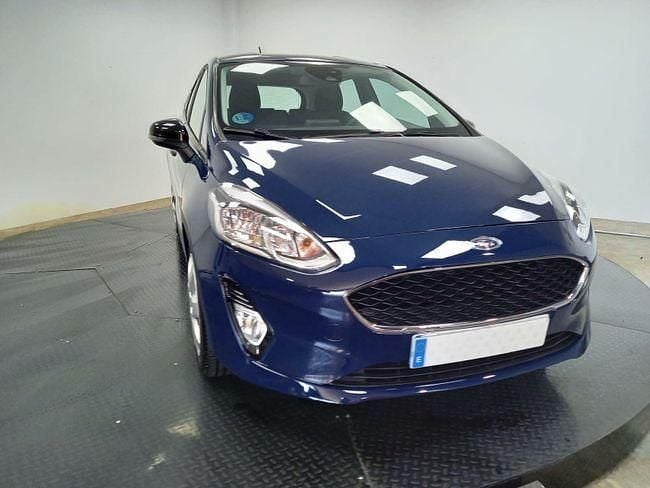 Usado Ford Fiesta Trend 126 CV (92 kW) 2021 Negro Berlina