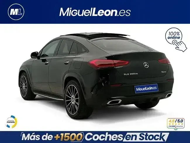 Occasion Mercedes GLE350 320 PK (235 kW) 2022 Zwart Coupé