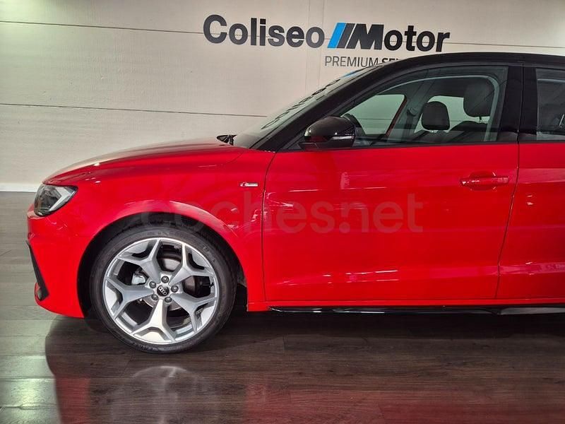 Usado Audi A1 Sportback S-Line 95 CV (69 kW) 2022 Rojo Utilitario