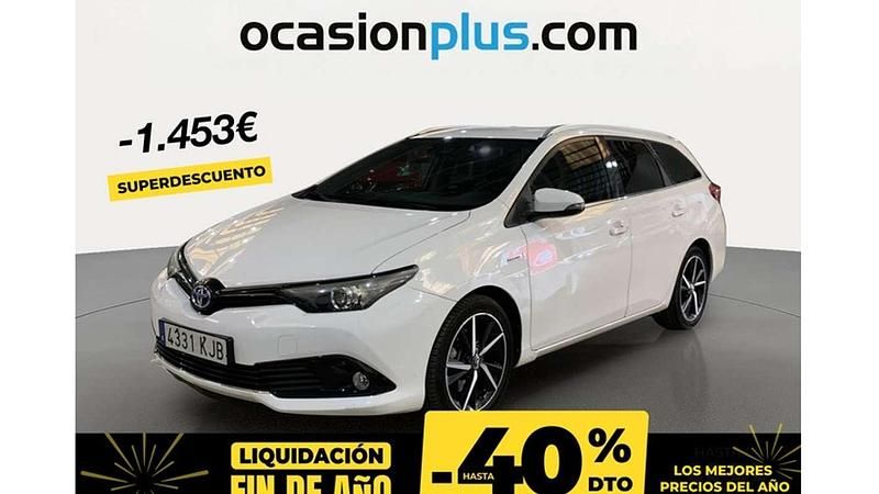 Blanco Usado 2018 Toyota Auris Touring Sports Edition Familiar | 14.537 € (Precio justo) - Imagen 1/4