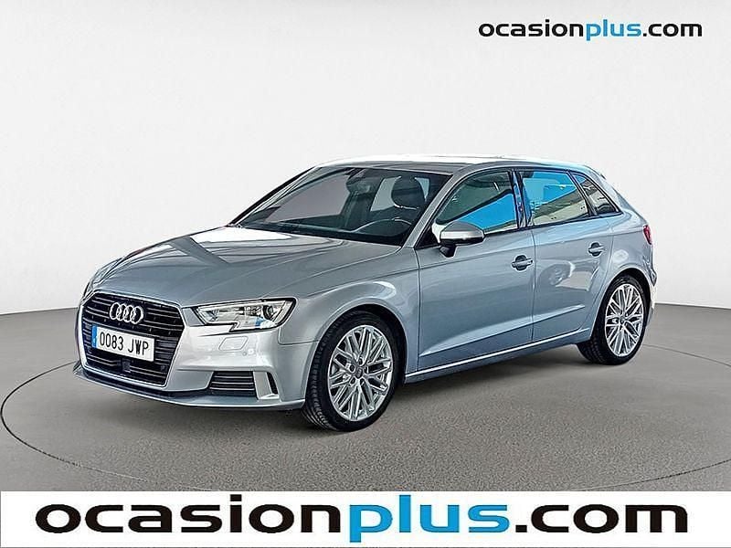 Gris plata Usado 2017 Audi A3 Sportback Sport Utilitario | 17.200 € (Precio justo) - Imagen 1/4