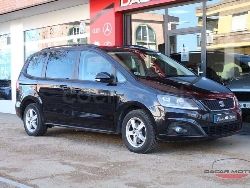 Usado Seat Alhambra Ecomotive 140 CV (102 kW) 2014 Negro Monovolumen