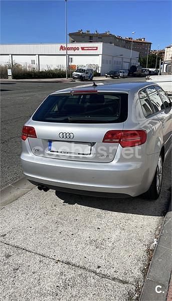 Usado Audi A3 Ambiente 140 CV (102 kW) 2008 Gris / plata Berlina