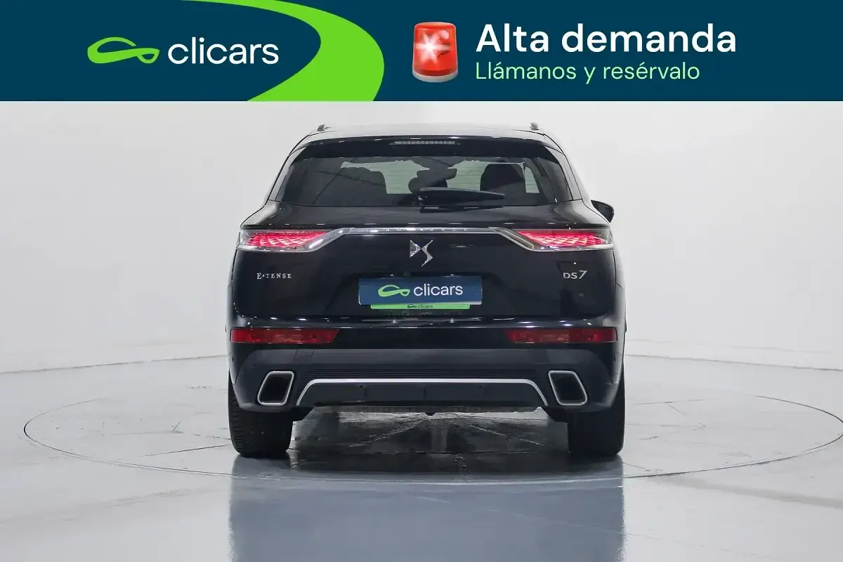 Usado DS Automobiles DS7 Crossback Grand Chic 225 CV (165 kW) 2021 Negro SUV