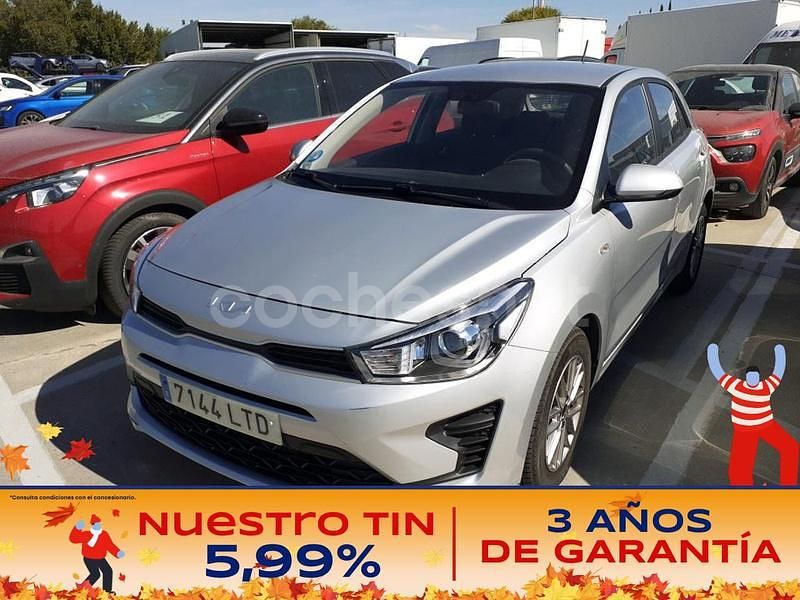 Gris / plata Usado 2021 Kia Rio Berlina | 12.950 € (Buen precio) - Imagen 1/2