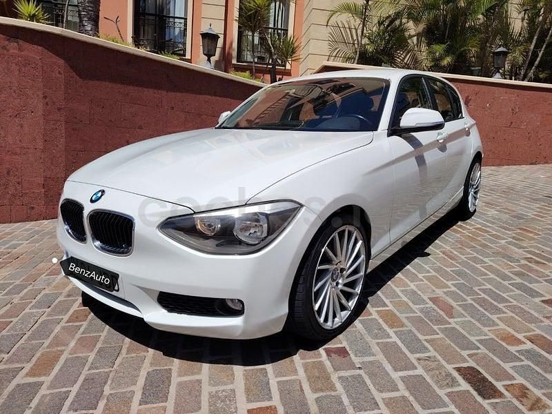 Käytetty BMW 116 Efficient Dynamics 116 HP (85 kW) 2015 Valkoinen Viistoperä