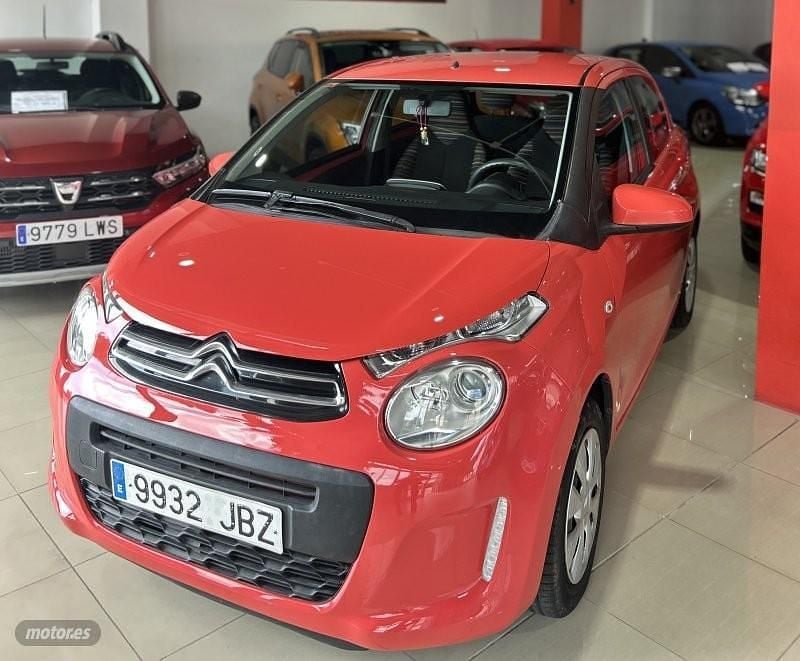 Usado Citroën C1 68 CV (50 kW) 2015 Rojo Utilitario