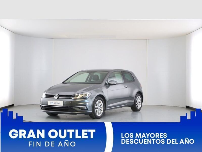 Gris urano Usado 2019 VW Golf VII Advance Utilitario | 18.800 € (Precio justo) - Imagen 1/4