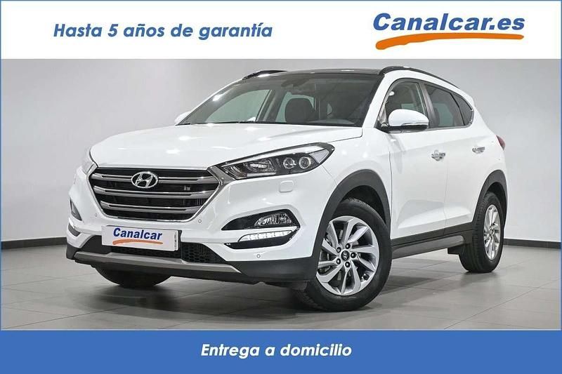 Blanco Usado 2016 Hyundai Tucson SUV | 13.731 € (Precio justo) - Imagen 1/4