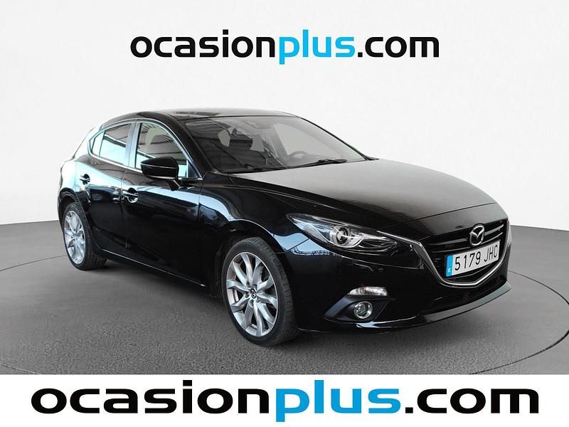 Brugt Mazda 3 Luxury 150 HK (110 kW) 2015 Sort Hatchback