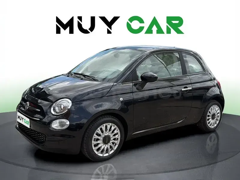 Usado Fiat 500 Lounge 70 CV (51 kW) 2020 Negro Berlina