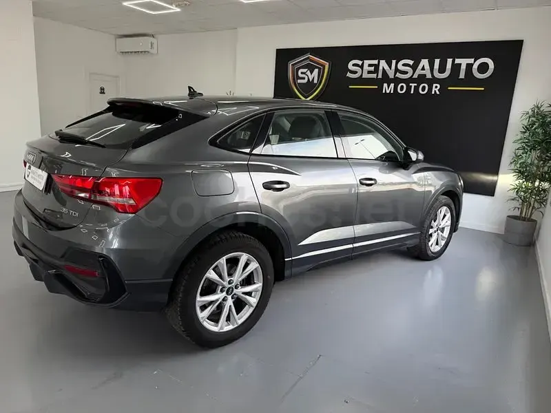 Usado Audi Q3 Sportback S-Line 150 CV (110 kW) 2021 Gris / plata SUV