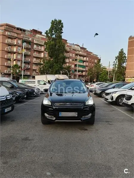 Usado Ford Kuga Titanium 150 CV (110 kW) 2016 Negro SUV