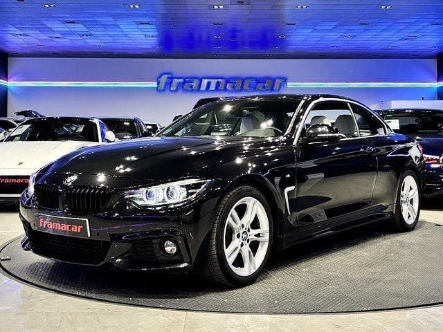 Usado BMW 420 M Sport 184 CV (135 kW) 2020 Negro Descapotable