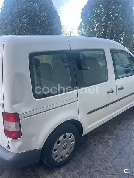Usado VW Caddy Life 104 CV (76 kW) 2007 Blanco Monovolumen
