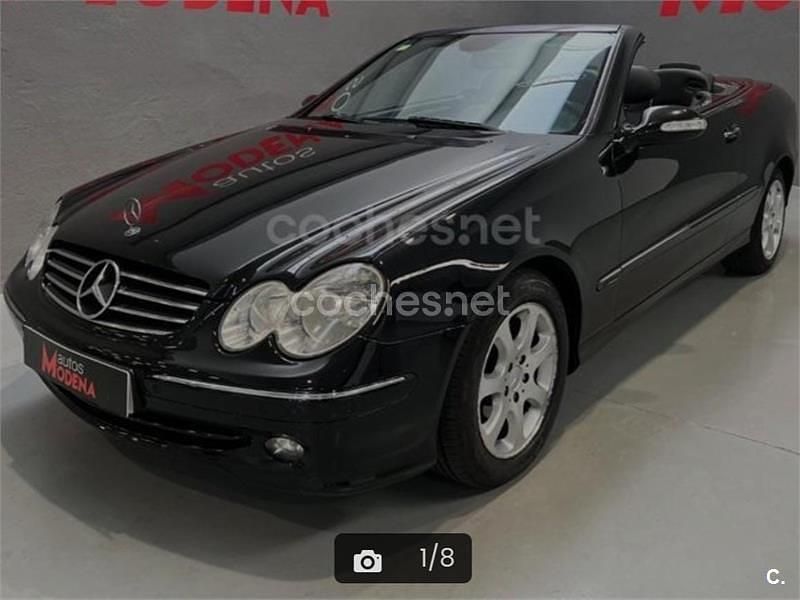 Usado Mercedes CLK200 Avantgarde 163 CV (119 kW) 2006 Negro Descapotable