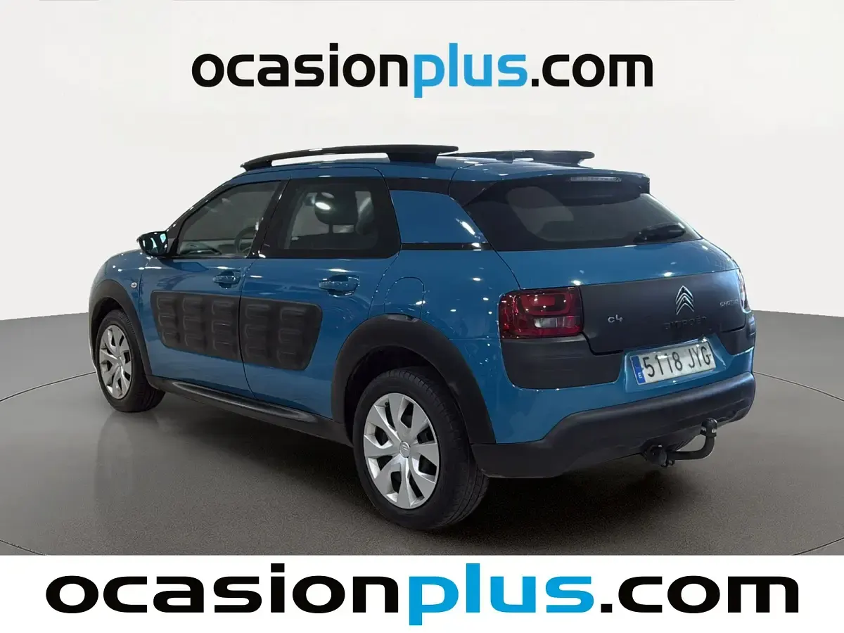 Käytetty Citroën C4 Cactus Feel 82 HP (60 kW) 2017 Sininen Viistoperä