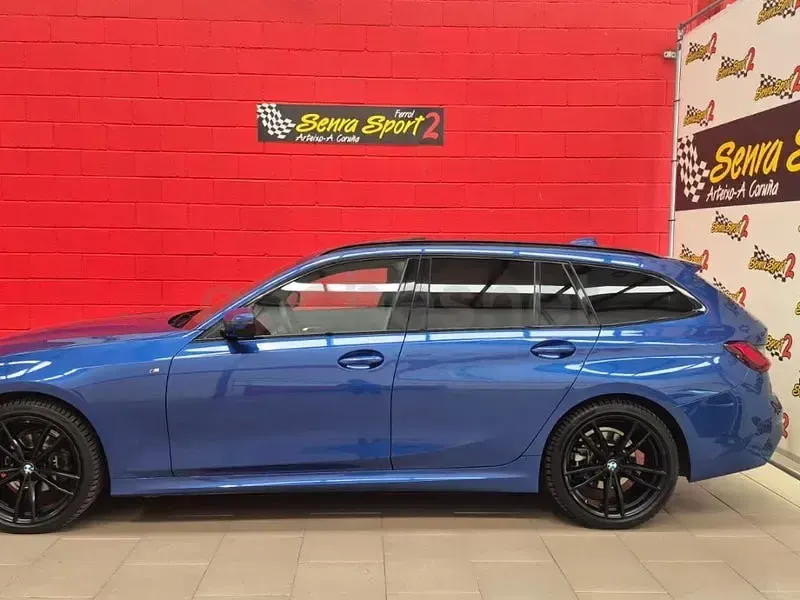 Usado BMW 318 Sport Line 150 CV (110 kW) 2021 Azul Familiar