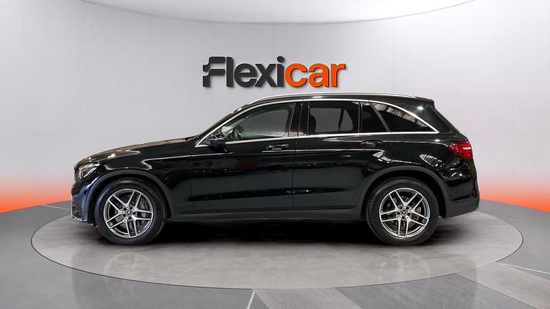 Usado Mercedes GLC220 170 CV (125 kW) 2019 Negro SUV