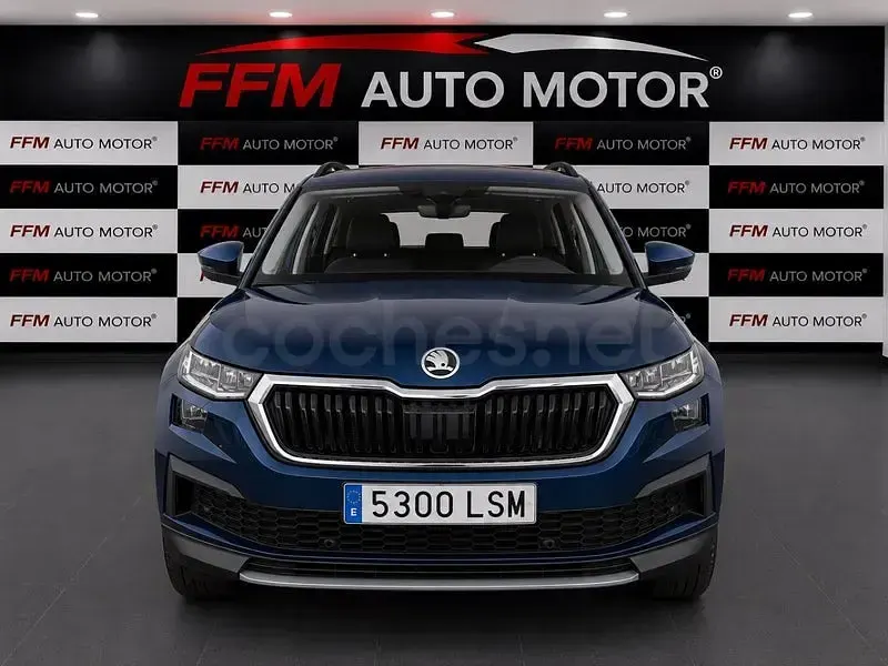 Usado Skoda Kodiaq Ambition 150 CV (110 kW) 2021 Azul SUV