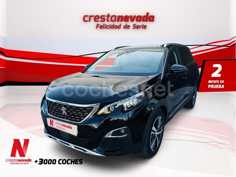 Negro Usado 2019 Peugeot 5008 Active SUV | 18.990 € (Precio justo) - Imagen 1/4