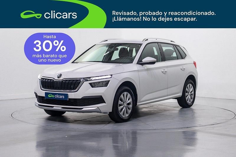 Usado Skoda Kamiq Ambition 110 CV (80 kW) 2021 Blanco SUV
