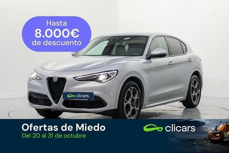 Plateado Usado 2022 Alfa Romeo Stelvio Ti SUV | 26.790 € (Super precio) - Imagen 1/4